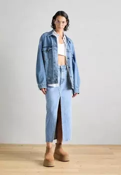 Ботильоны на платформе CLASSIC MINI DIPPER UGG, коньяк