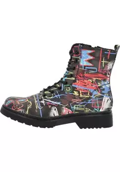 Ботильоны на платформе Djerba Palado, цвет fanta black