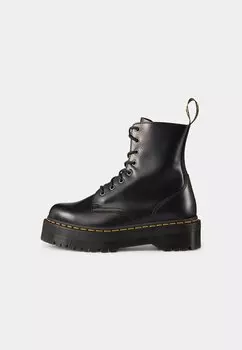 Ботильоны на платформе Dr. Martens женские, черный