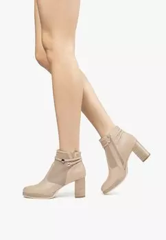 Ботильоны на платформе E409730D NeroGiardini, цвет champagne
