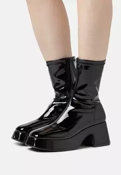 Ботильоны на платформе Even&Odd, черный