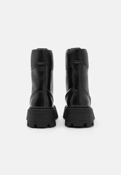 Ботильоны на платформе Even&Odd Wide Fit, черный