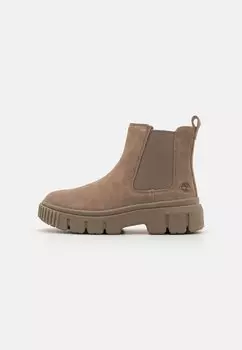 Ботильоны на платформе Greyfield Timberland, цвет taupe gray
