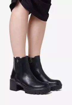 Ботильоны на платформе Haley U.S. Polo Assn., черный