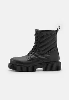 Ботильоны на платформе HALF BOOT Armani Exchange, черный