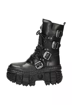 Ботильоны на платформе IMPERFECT M- TANK New Rock, черный