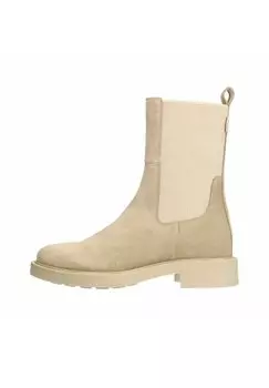 Ботильоны на платформе Manfield, бежевый