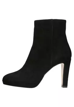 Ботильоны на платформе Manfield, черный