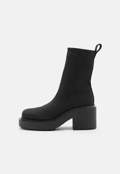 Ботильоны на платформе Monki, черный темный