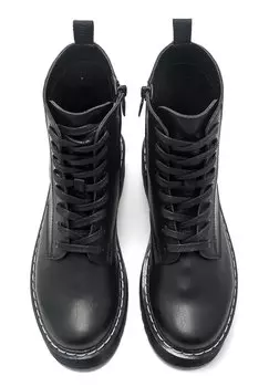 Ботильоны на платформе mtng, черный