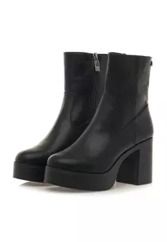 Ботильоны на платформе mtng, черный