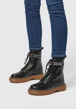 Ботильоны на платформе Pepe Jeans, черный