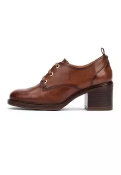 Ботильоны на платформе Pikolinos на шнуровке, коричневый