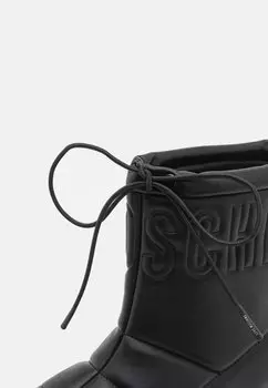 Ботильоны на платформе PLATFORM POWER Love Moschino, черный