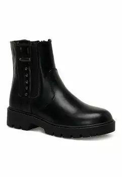 Ботильоны на платформе Polaris, черный