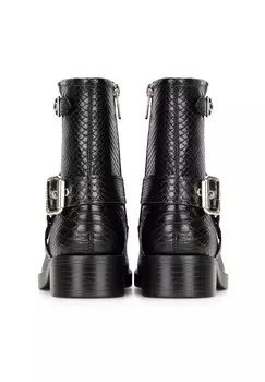 Ботильоны на платформе Posh by Poelman, цвет Mottled Black