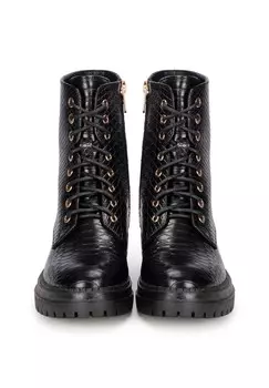 Ботильоны на платформе Posh by Poelman, цвет Mottled Black