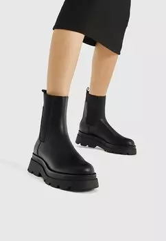 Ботильоны на платформе PULL&BEAR, черный