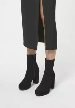 Ботильоны на платформе RYKO, черный