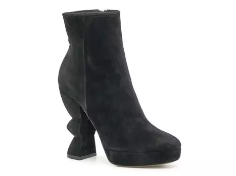 Ботильоны на платформе Salvatore Ferragamo Calla, черный