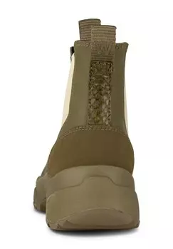 Ботильоны на платформе SIRI WATERPROOF Woden, оливково-зеленый