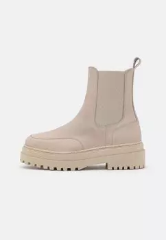 Ботильоны на платформе SLFASTA Selected Femme, бежевый