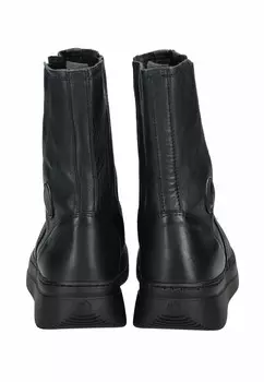 Ботильоны на платформе Softinos, черный деним