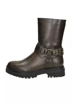 Ботильоны на платформе SUB55, темно-коричневый