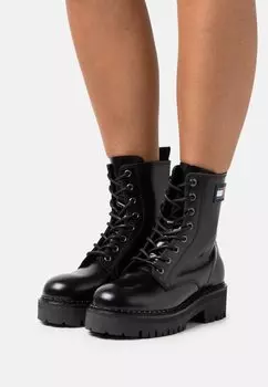 Ботильоны на платформе Tommy Jeans, черный