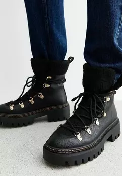 Ботильоны на платформе TRIM CHUNKY New Look, черный