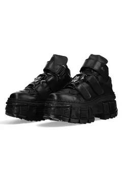 Ботильоны на платформе UNISEX New Rock, черный