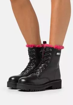 Ботильоны на платформе URBAN Tommy Jeans, черный