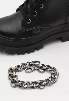 Ботильоны на платформе VEGAN ASPHA CHAIN Buffalo, черный
