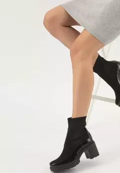 Ботильоны на платформе Wojas, черный