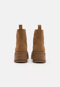 Ботильоны на платформе ZIP UP FLATFORM BOOT Tommy Jeans, коричневый