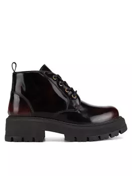 Ботильоны на плоской подошве Badura, бордо