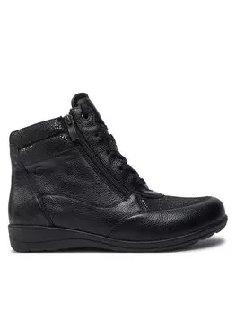 Ботильоны на плоской подошве Caprice, черный