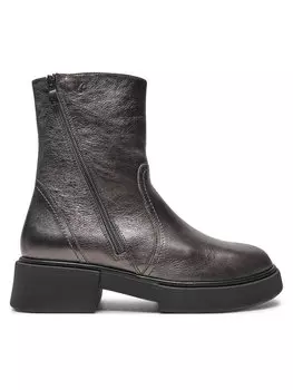 Ботильоны на плоской подошве Caprice, серебряный