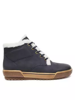 Ботильоны на плоской подошве Caprice, темно-синий