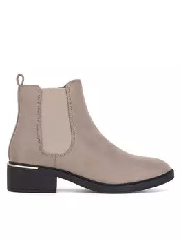 Ботильоны на плоской подошве Clara Barson, бежевый