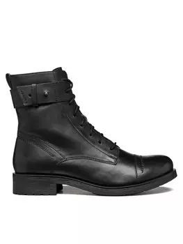 Ботильоны на плоской подошве Geox, черный