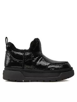 Ботильоны на плоской подошве Guess, черный