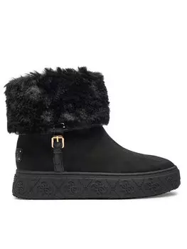 Ботильоны на плоской подошве Guess, черный