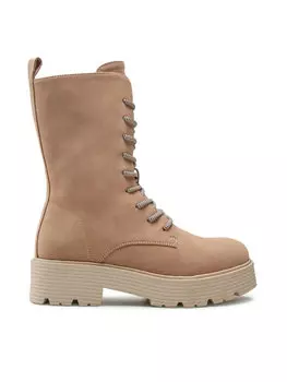 Ботильоны на плоской подошве JENNY, бежевый