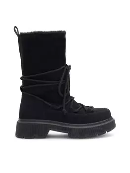 Ботильоны на плоской подошве JENNY, черный