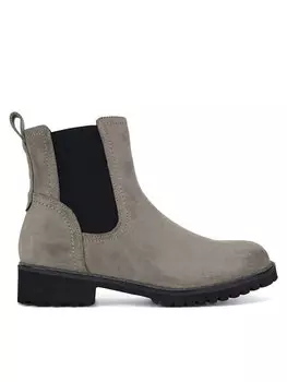 Ботильоны на плоской подошве JENNY, серый