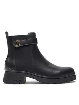 Ботильоны на плоской подошве Liu Jo, черный