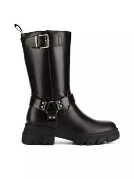 Ботильоны на плоской подошве MEXX, черный