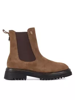 Ботильоны на плоской подошве MEXX, коричневый