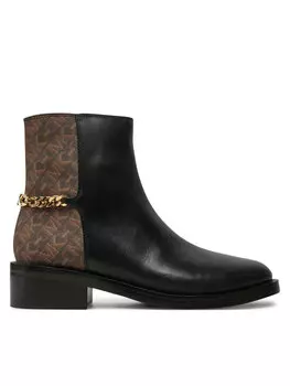 Ботильоны на плоской подошве MICHAEL Michael Kors, черный